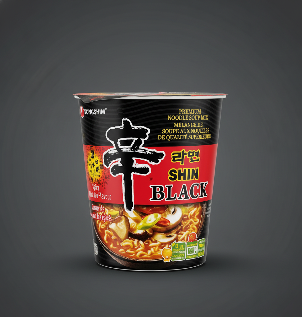 SHIN BLACK  CUP-NONGSHIM
